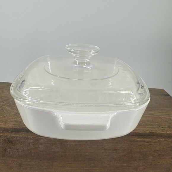 Corning Ware Blue Cornflower C-15 & C-24 Casserole Dishes 1 Quart 1959 RARE VTG - Picture 8 of 16